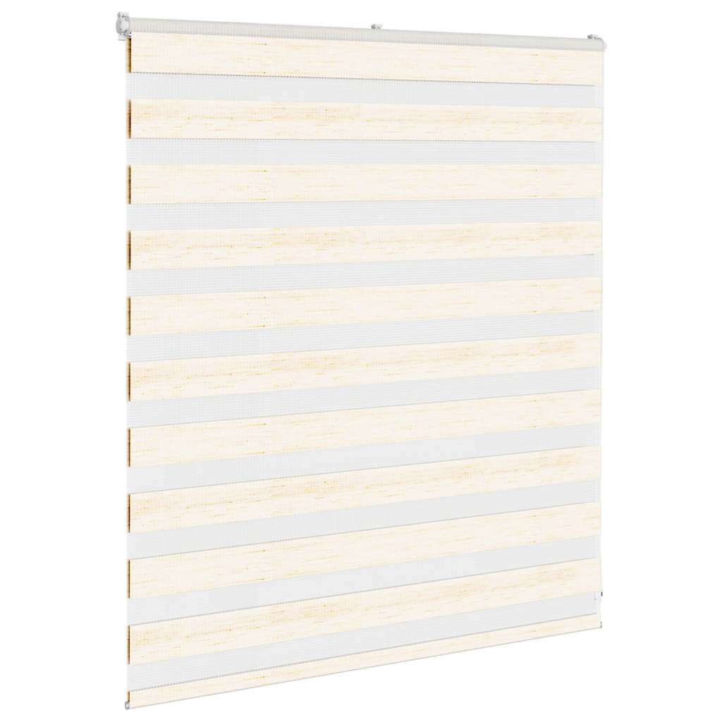 vidaXL Roleta zebra, 135x100 cm, szerokość tkaniny 130,9 cm, poliester