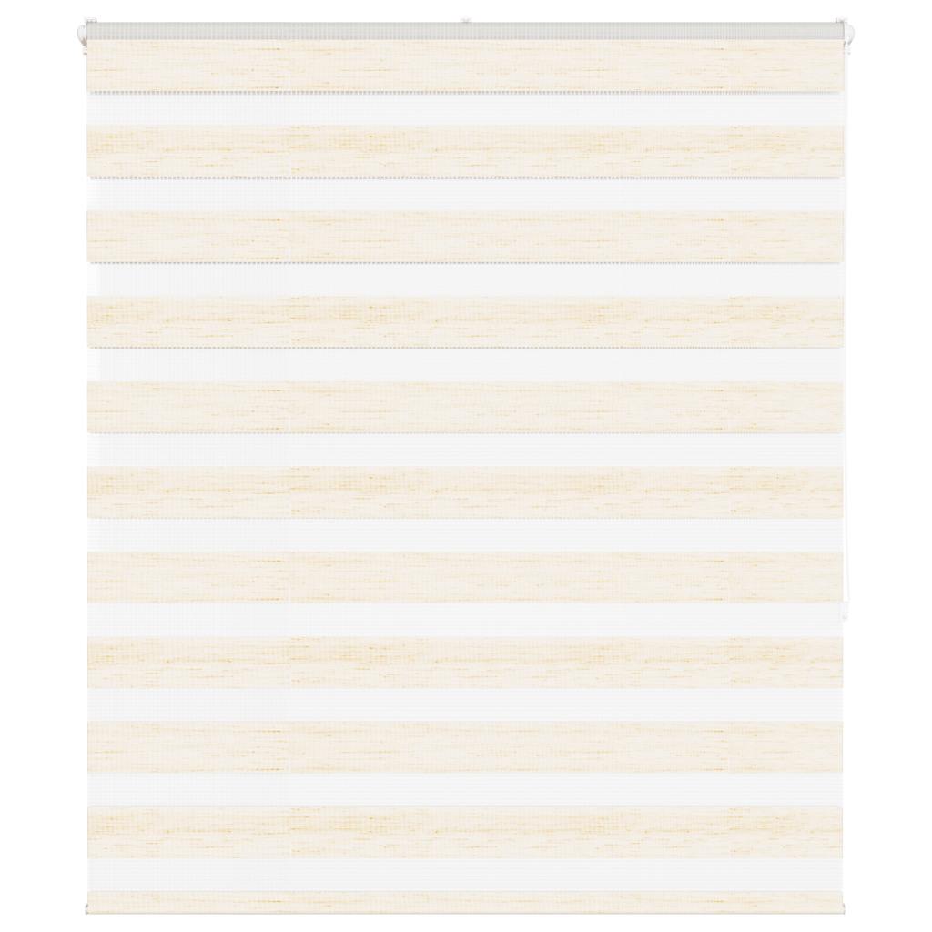 vidaXL Roleta zebra, 125x150 cm, szerokość tkaniny 120,9 cm, poliester