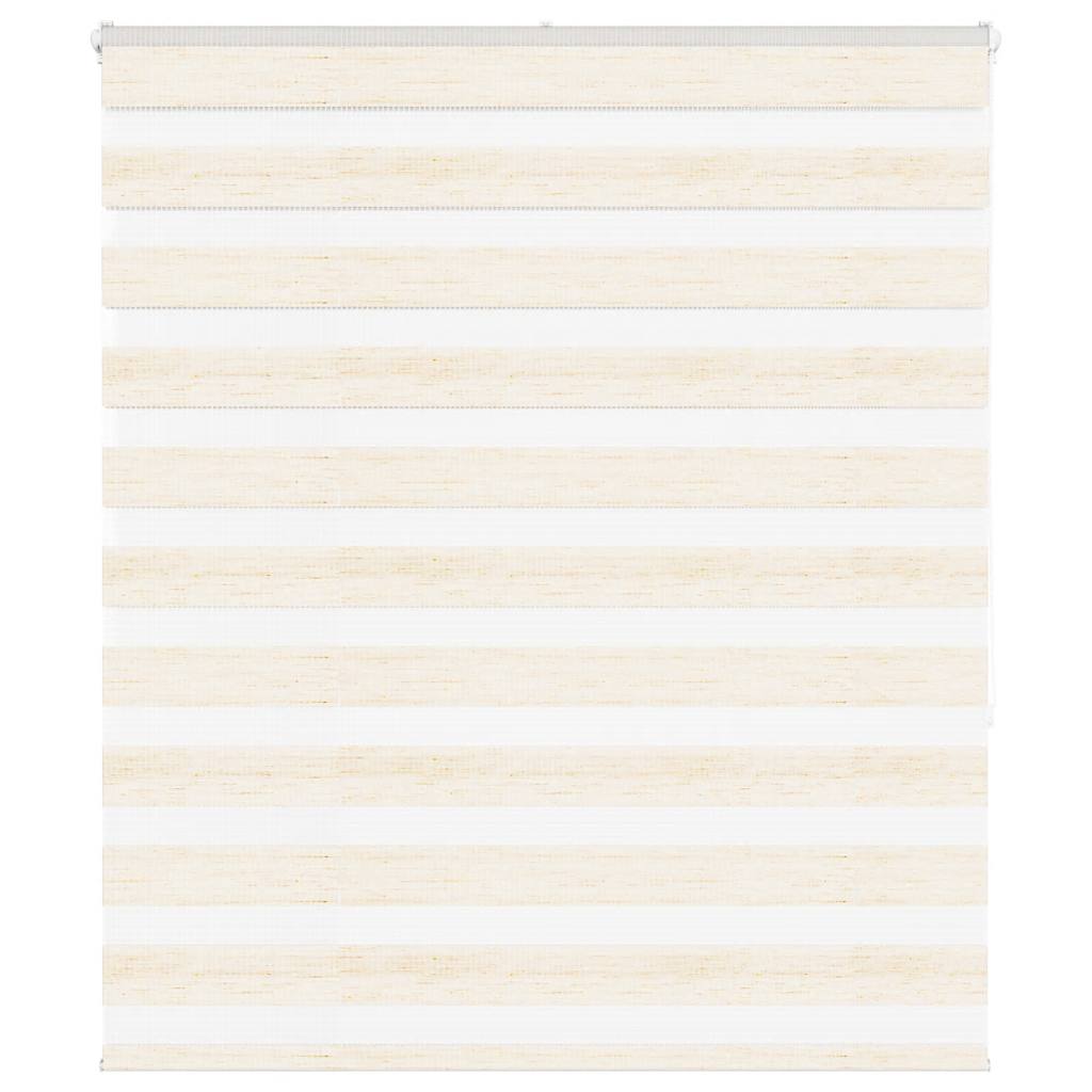 vidaXL Roleta zebra, 130x150 cm, szerokość tkaniny 125,9 cm, poliester