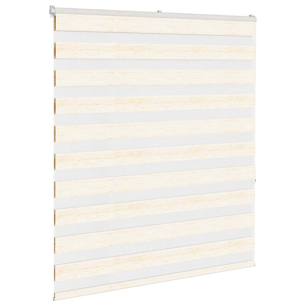 vidaXL Roleta zebra, 130x150 cm, szerokość tkaniny 125,9 cm, poliester