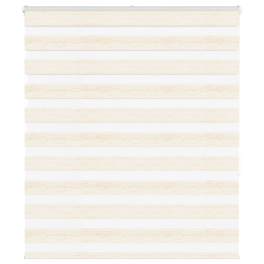 vidaXL Roleta zebra, 135x150 cm, szerokość tkaniny 130,9 cm, poliester