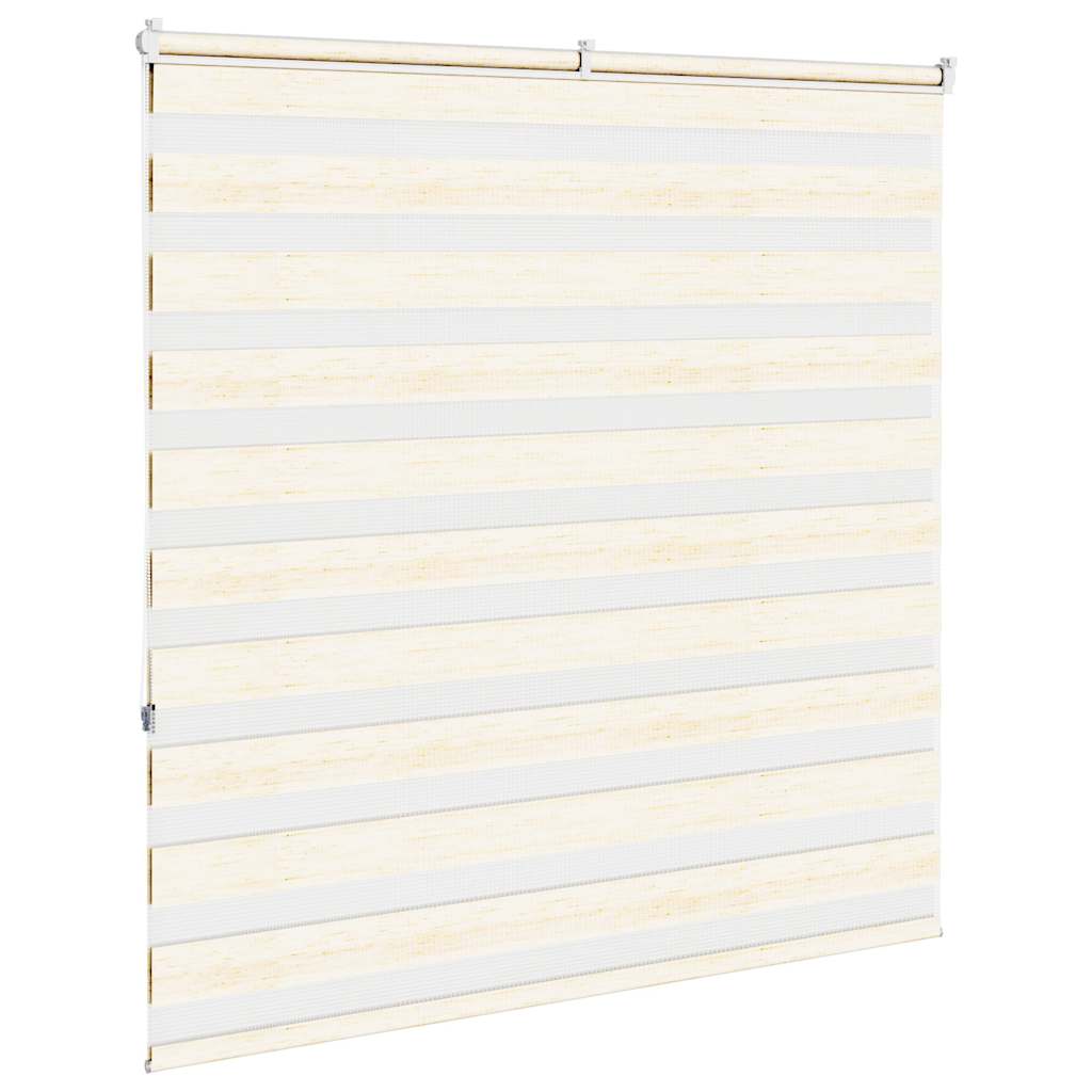 vidaXL Roleta zebra, 145x150 cm, szerokość tkaniny 140,9 cm, poliester