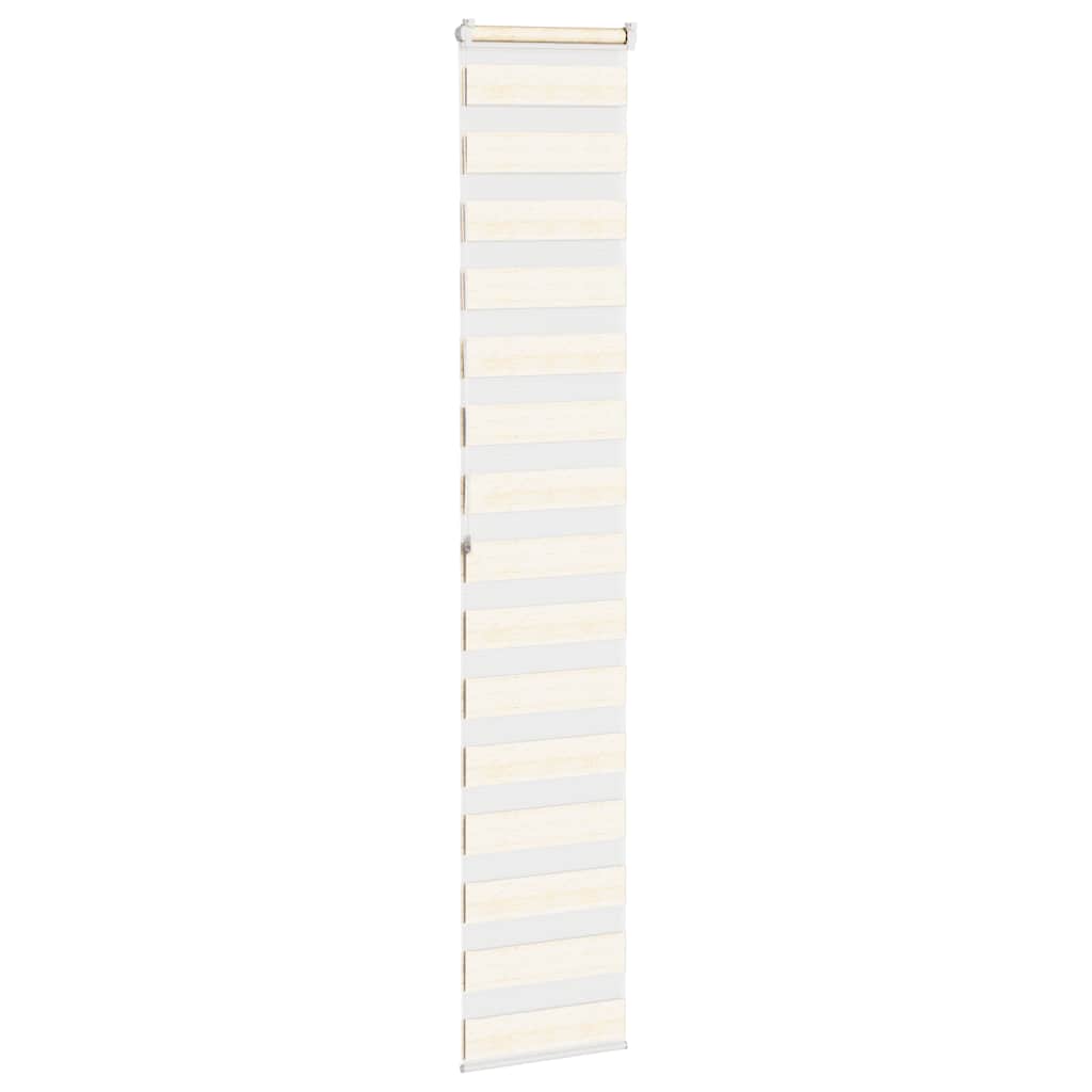 vidaXL Roleta zebra, 40x200 cm, szerokość tkaniny 35,9 cm, poliester