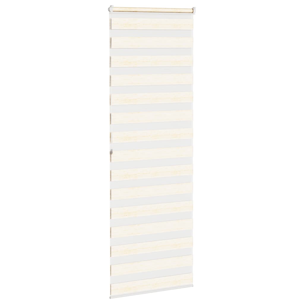 vidaXL Roleta zebra, 75x200 cm, szerokość tkaniny 70,9 cm, poliester