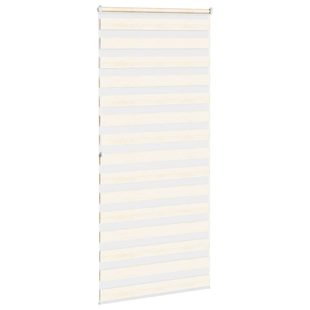 vidaXL Roleta zebra, 95x200 cm, szerokość tkaniny 90,9 cm, poliester