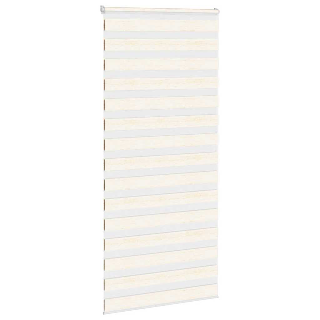 vidaXL Roleta zebra, 100x200 cm, szerokość tkaniny 95,9 cm, poliester