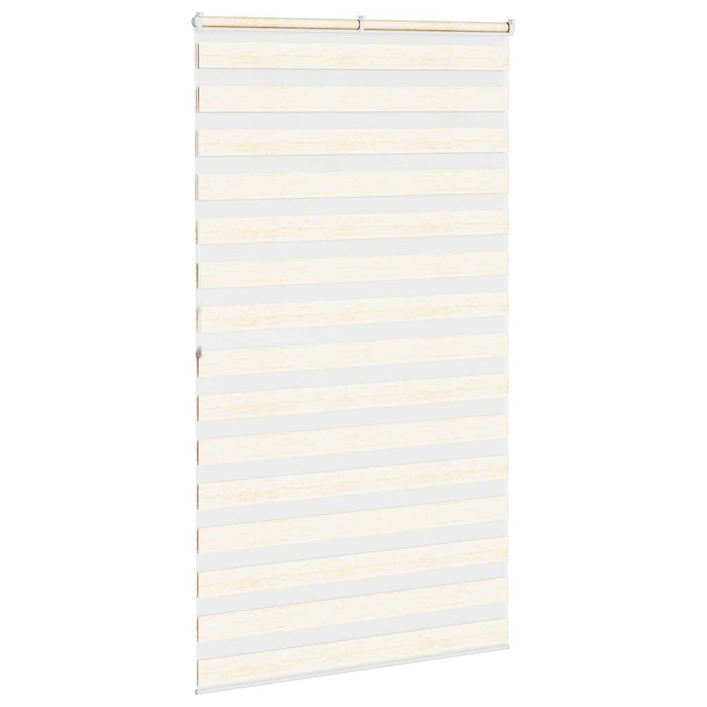 vidaXL Roleta zebra, 120x200 cm, szerokość tkaniny 115,9 cm, poliester