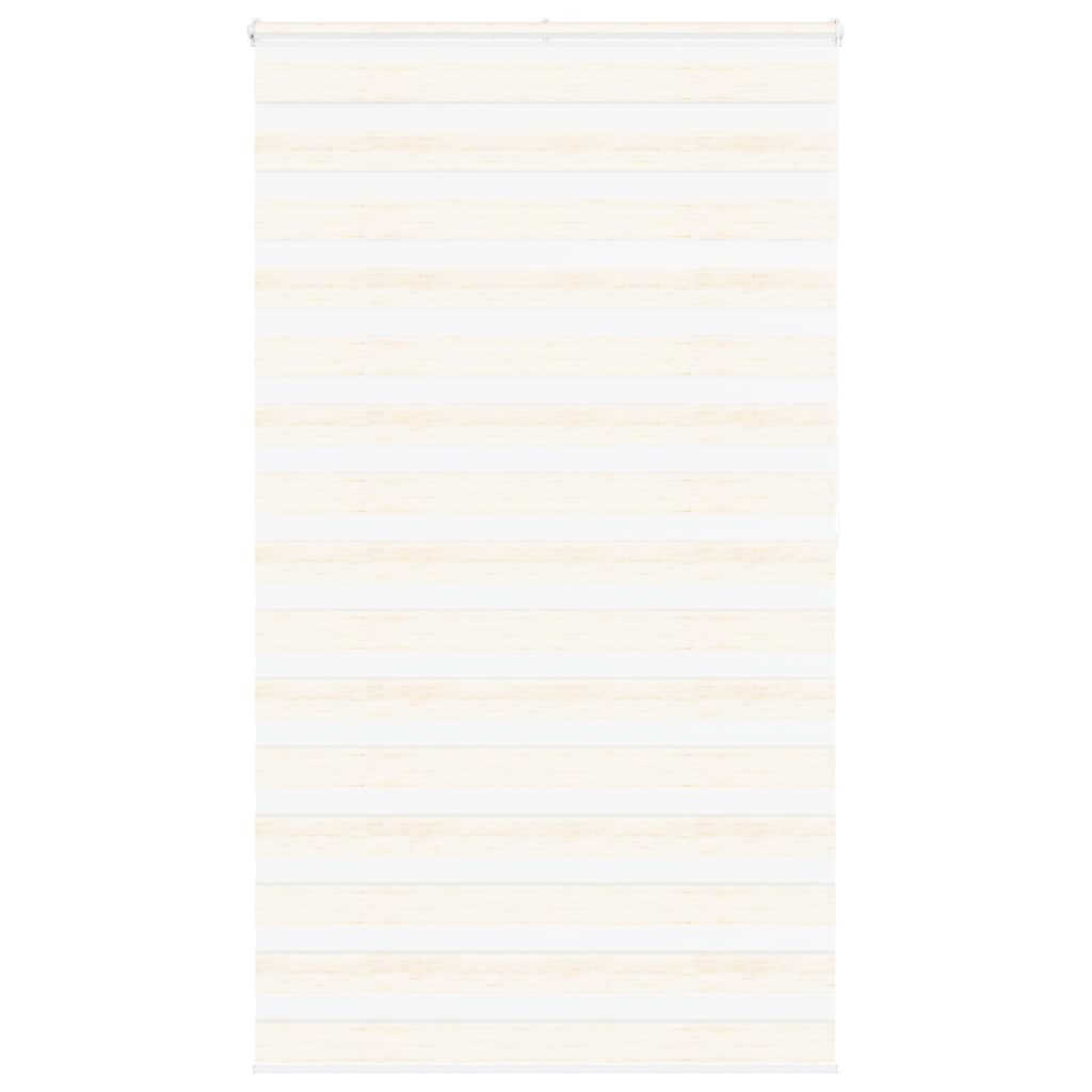 vidaXL Roleta zebra, 125x200 cm, szerokość tkaniny 120,9 cm, poliester