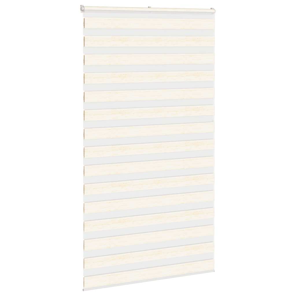 vidaXL Roleta zebra, 135x200 cm, szerokość tkaniny 130,9 cm, poliester