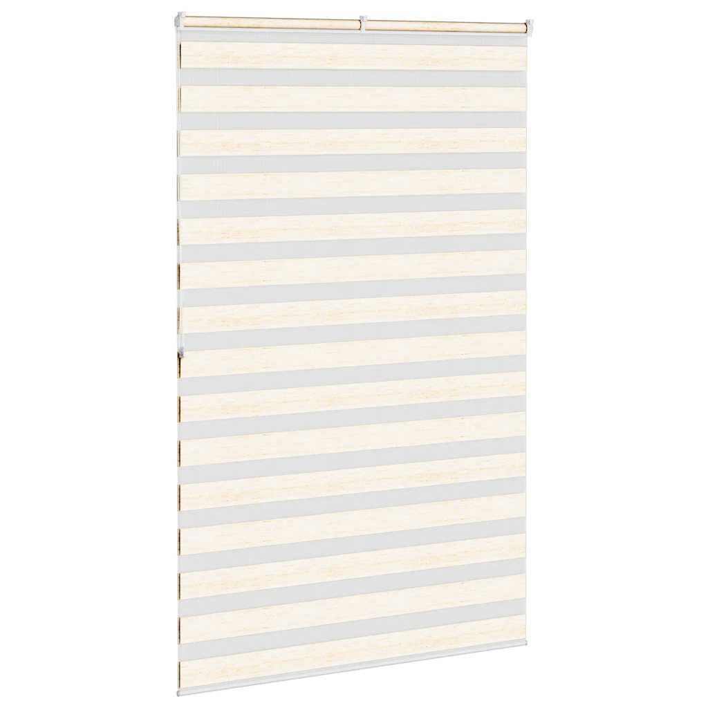 vidaXL Roleta zebra, 140x200 cm, szerokość tkaniny 135,9 cm, poliester