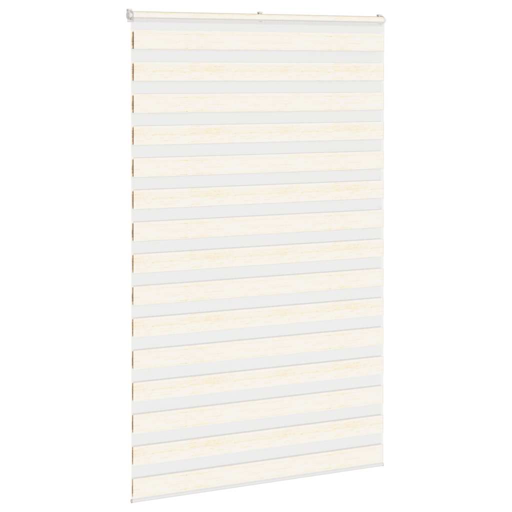 vidaXL Roleta zebra, 145x200 cm, szerokość tkaniny 140,9 cm, poliester