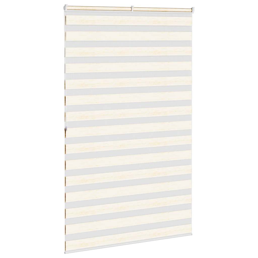 vidaXL Roleta zebra, 150x200 cm, szerokość tkaniny 145,9 cm, poliester