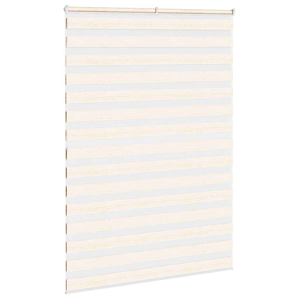 vidaXL Roleta zebra, 155x200 cm, szerokość tkaniny 150,9 cm, poliester