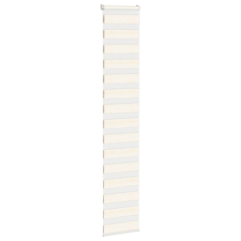 vidaXL Roleta zebra, 40x230 cm, szerokość tkaniny 35,9 cm, poliester