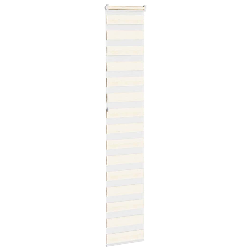 vidaXL Roleta zebra, 40x230 cm, szerokość tkaniny 35,9 cm, poliester