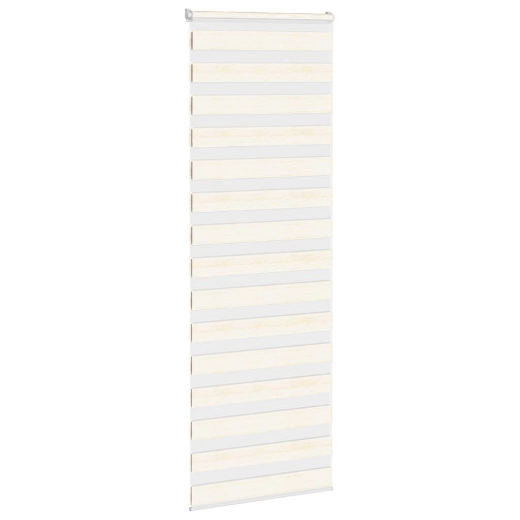 vidaXL Roleta zebra, 75x230 cm, szerokość tkaniny 70,9 cm, poliester