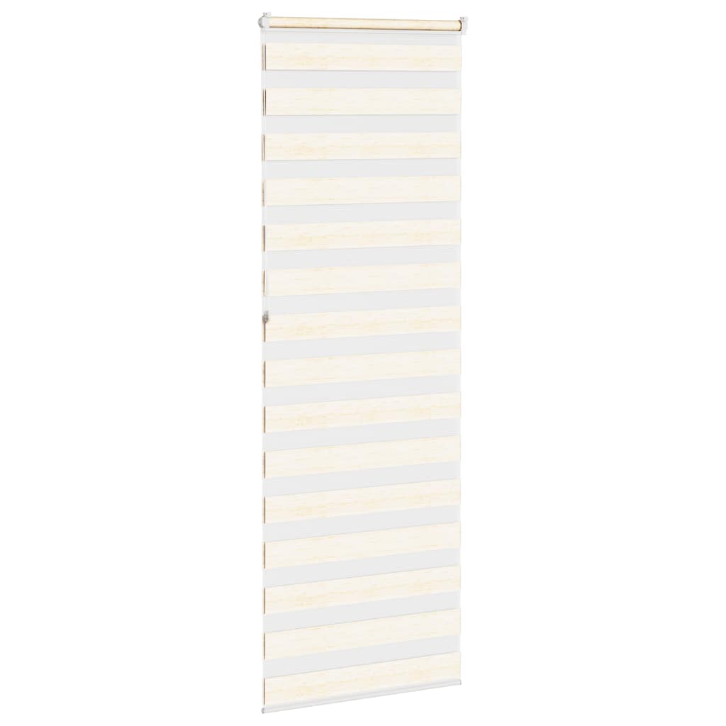 vidaXL Roleta zebra, 75x230 cm, szerokość tkaniny 70,9 cm, poliester