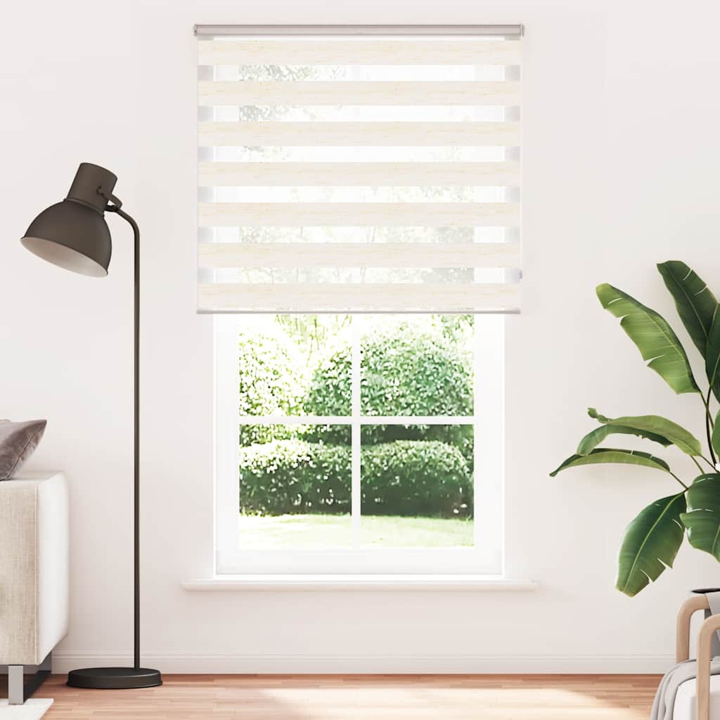 vidaXL Roleta zebra, 120x230 cm, szerokość tkaniny 115,9 cm, poliester
