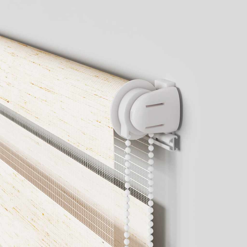 vidaXL Roleta zebra, 120x230 cm, szerokość tkaniny 115,9 cm, poliester