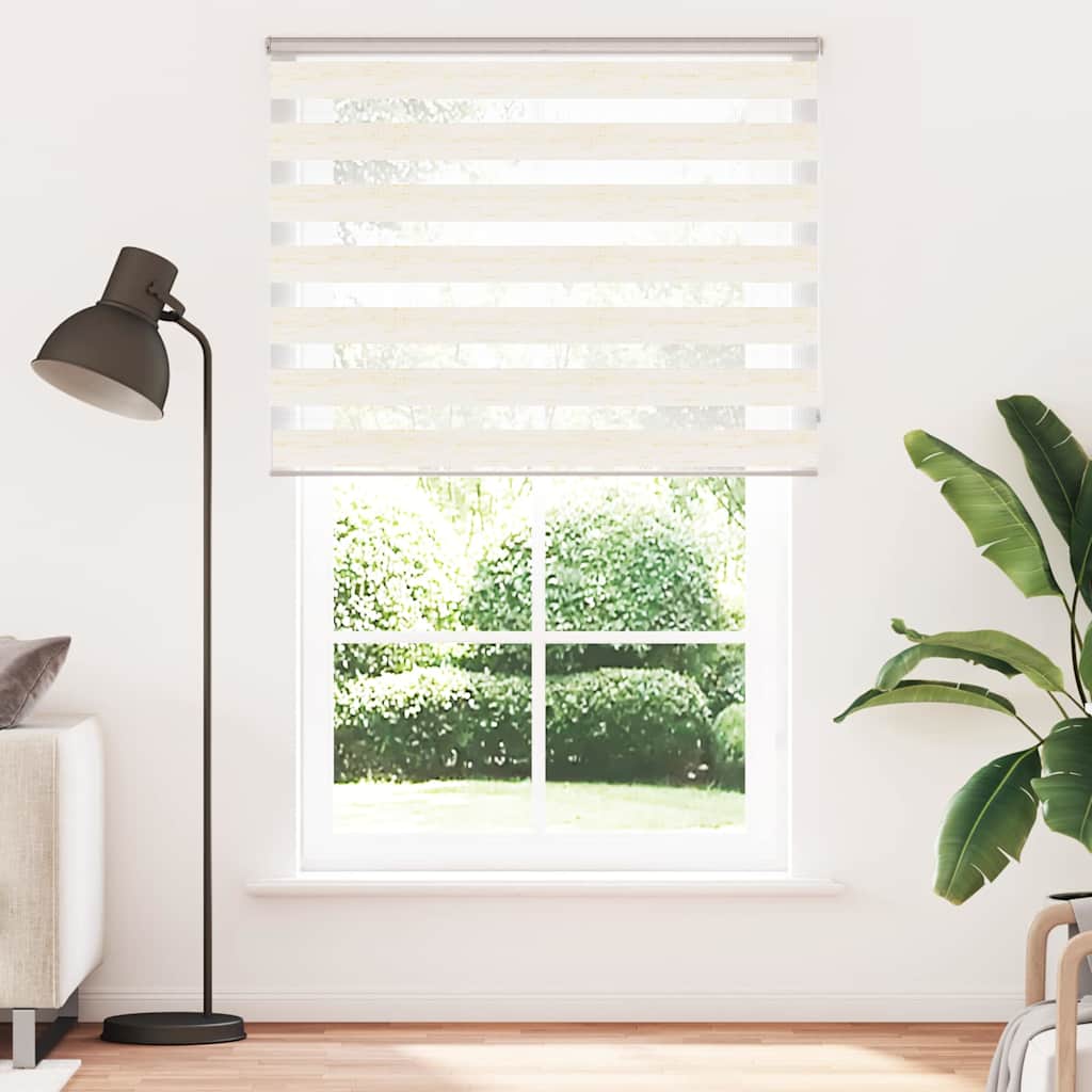 vidaXL Roleta zebra, 145x230 cm, szerokość tkaniny 140,9 cm, poliester