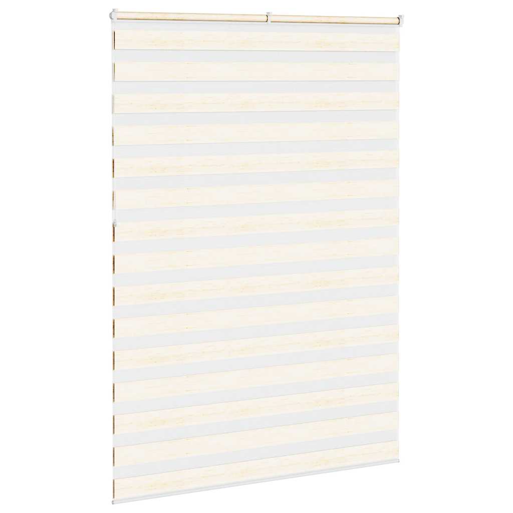 vidaXL Roleta zebra, 155x230 cm, szerokość tkaniny 150,9 cm, poliester