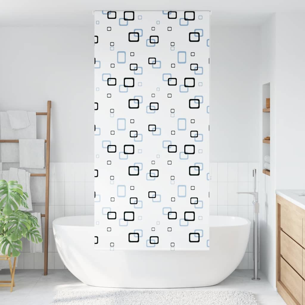vidaXL Roleta prysznicowa 110x240 cm Szerokość tkaniny 106 cm