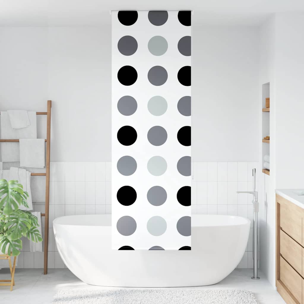 vidaXL Roleta prysznicowa 70x240 cm Szerokość tkaniny 66 cm