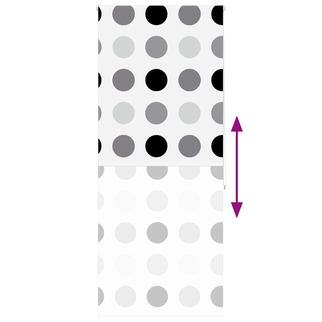 vidaXL Roleta prysznicowa 90x240 cm Szerokość tkaniny 86 cm