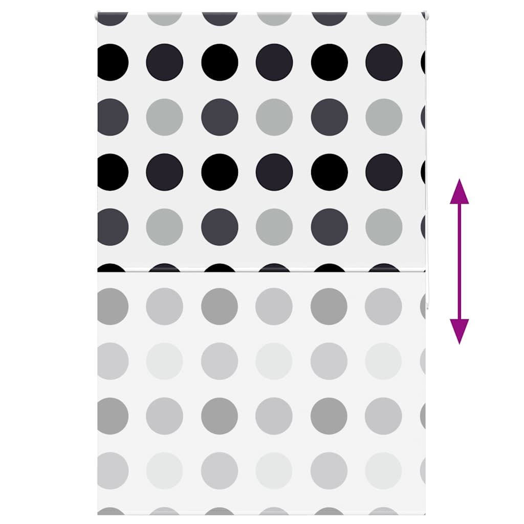 vidaXL Roleta prysznicowa 150x240 cm Szerokość tkaniny 146 cm