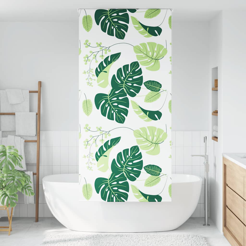 vidaXL Roleta prysznicowa 110x240 cm Szerokość tkaniny 106 cm