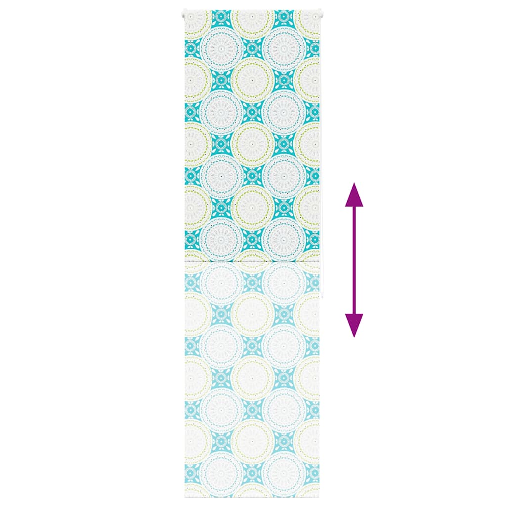 vidaXL Roleta prysznicowa 80x240 cm Szerokość tkaniny 76 cm