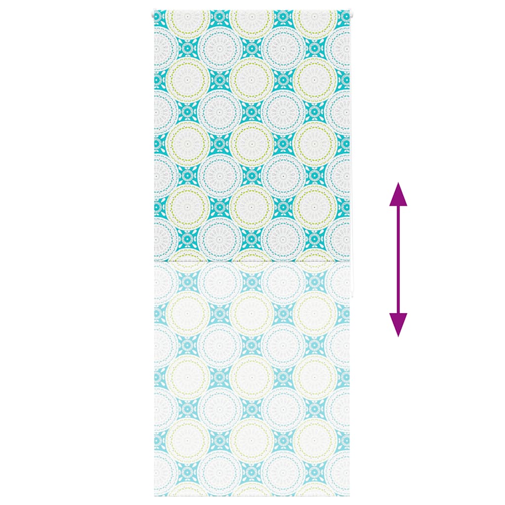vidaXL Roleta prysznicowa 90x240 cm Szerokość tkaniny 86 cm