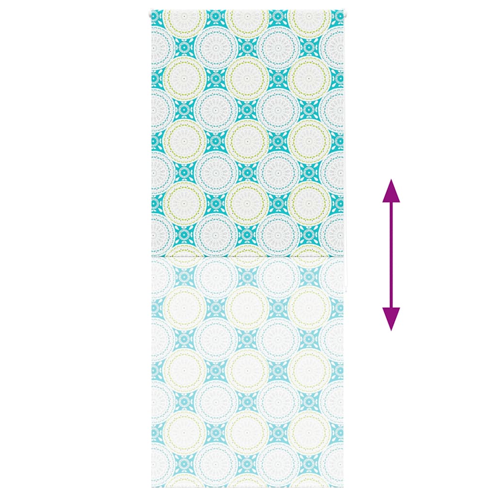 vidaXL Roleta prysznicowa 100x240 cm Szerokość tkaniny 96 cm