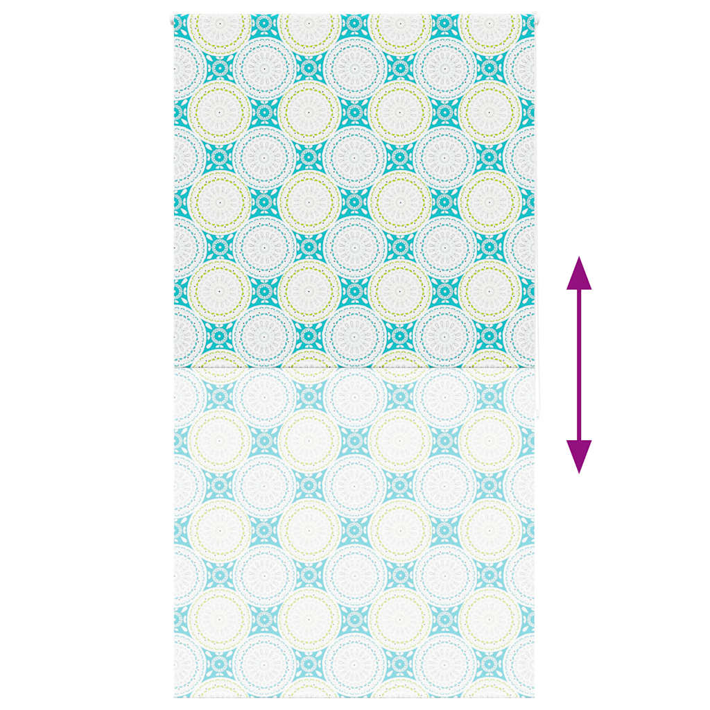 vidaXL Roleta prysznicowa 120x240 cm Szerokość tkaniny 116 cm