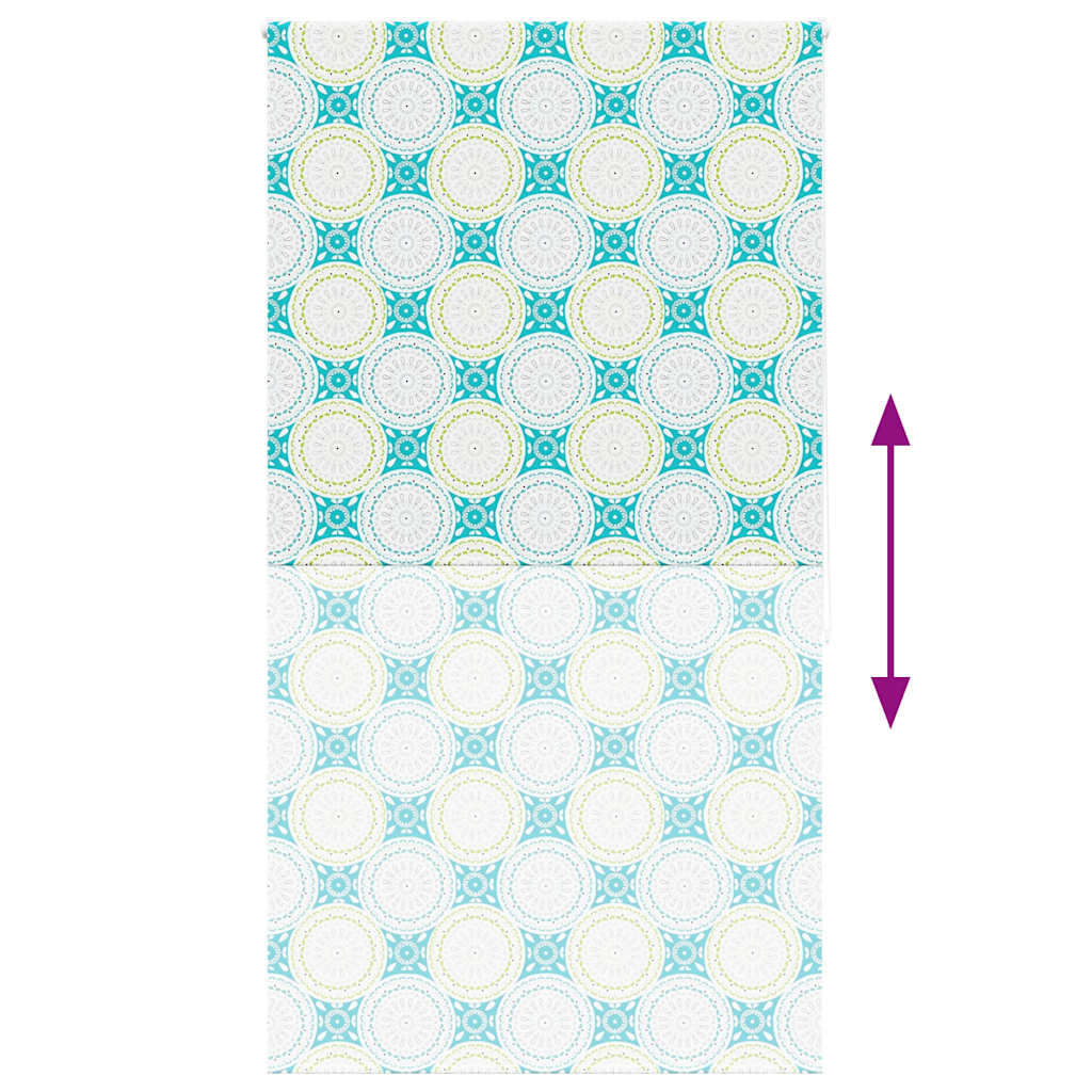 vidaXL Roleta prysznicowa 130x240 cm Szerokość tkaniny 126 cm