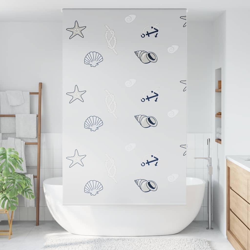 vidaXL Roleta prysznicowa 120x240 cm Szerokość tkaniny 116 cm