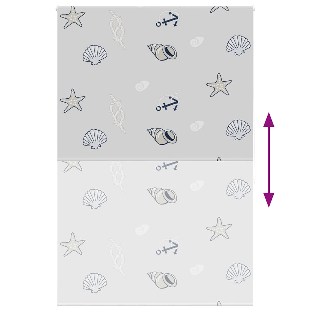 vidaXL Roleta prysznicowa 150x240 cm Szerokość tkaniny 146 cm