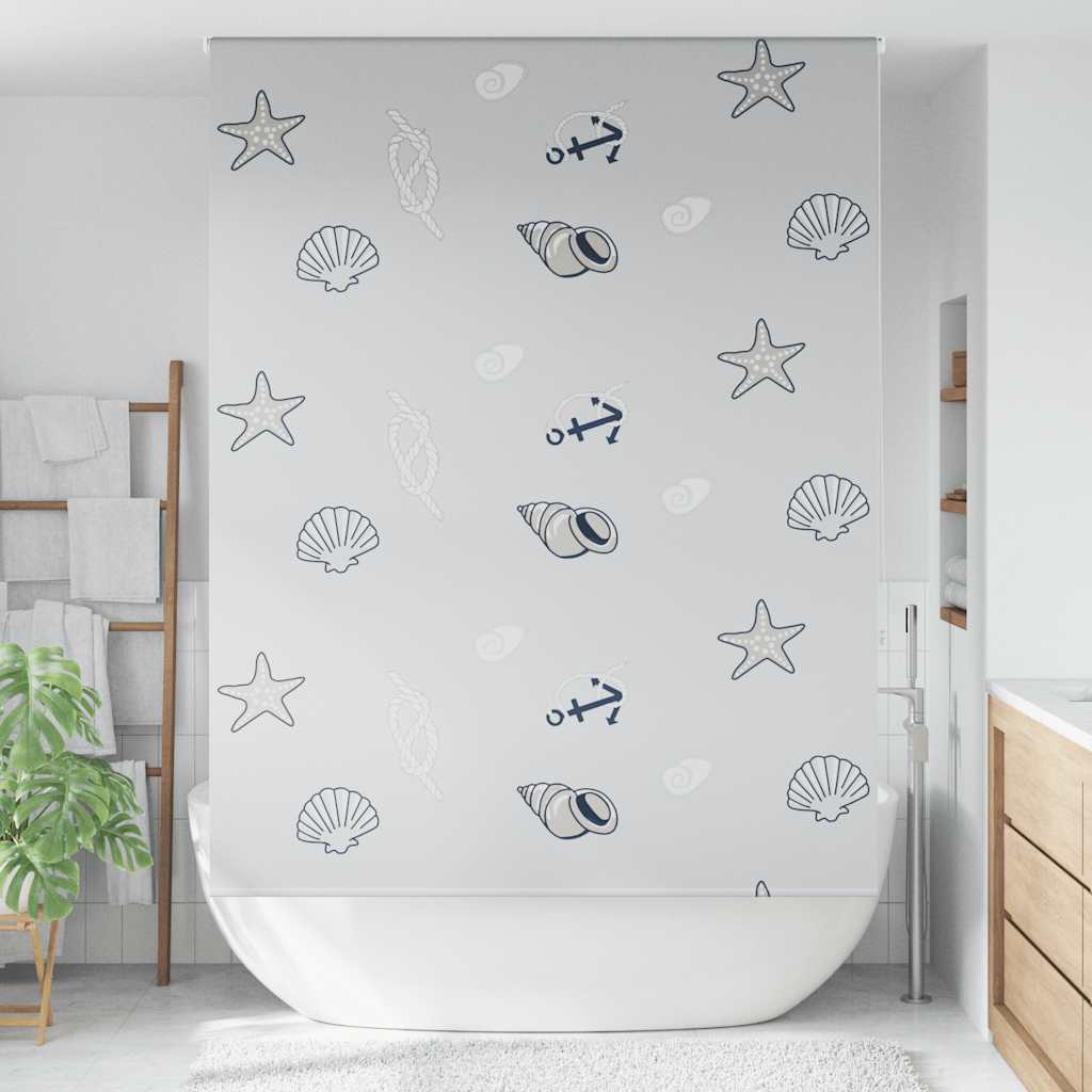 vidaXL Roleta prysznicowa 160x240 cm Szerokość tkaniny 156 cm