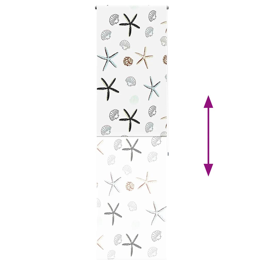 vidaXL Roleta prysznicowa 70x240 cm Szerokość tkaniny 66 cm
