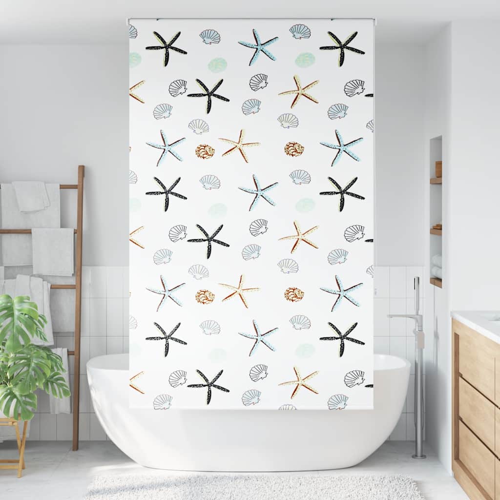 vidaXL Roleta prysznicowa 130x240 cm Szerokość tkaniny 126 cm