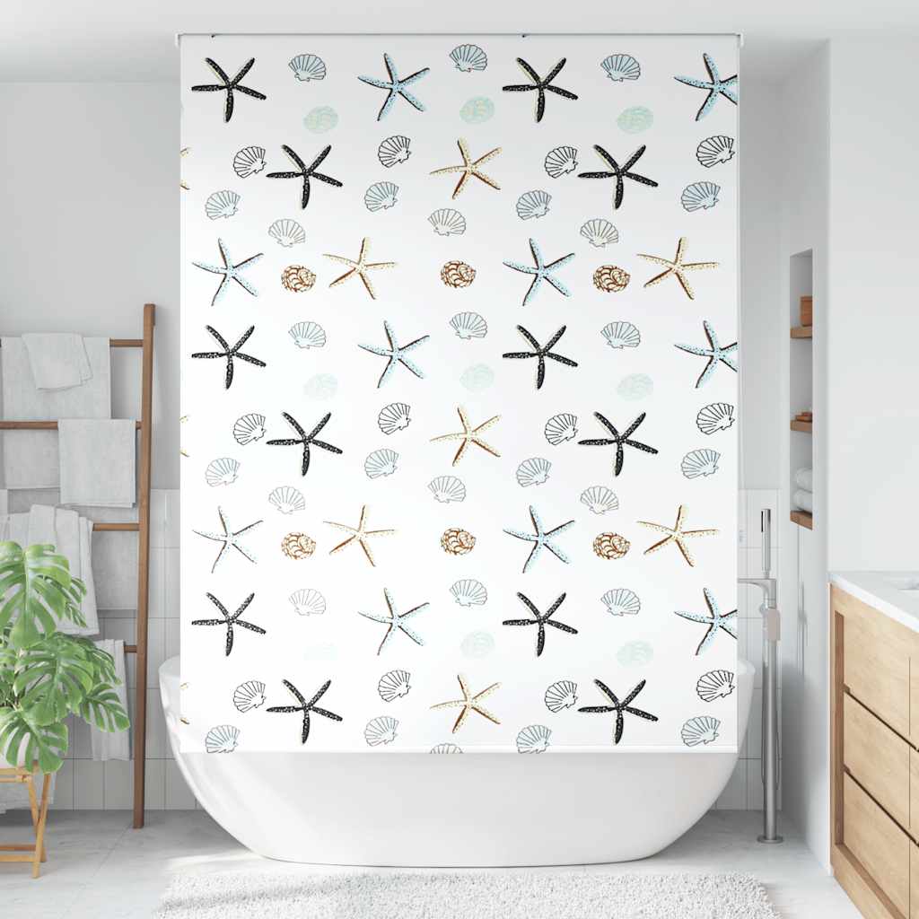 vidaXL Roleta prysznicowa 150x240 cm Szerokość tkaniny 146 cm