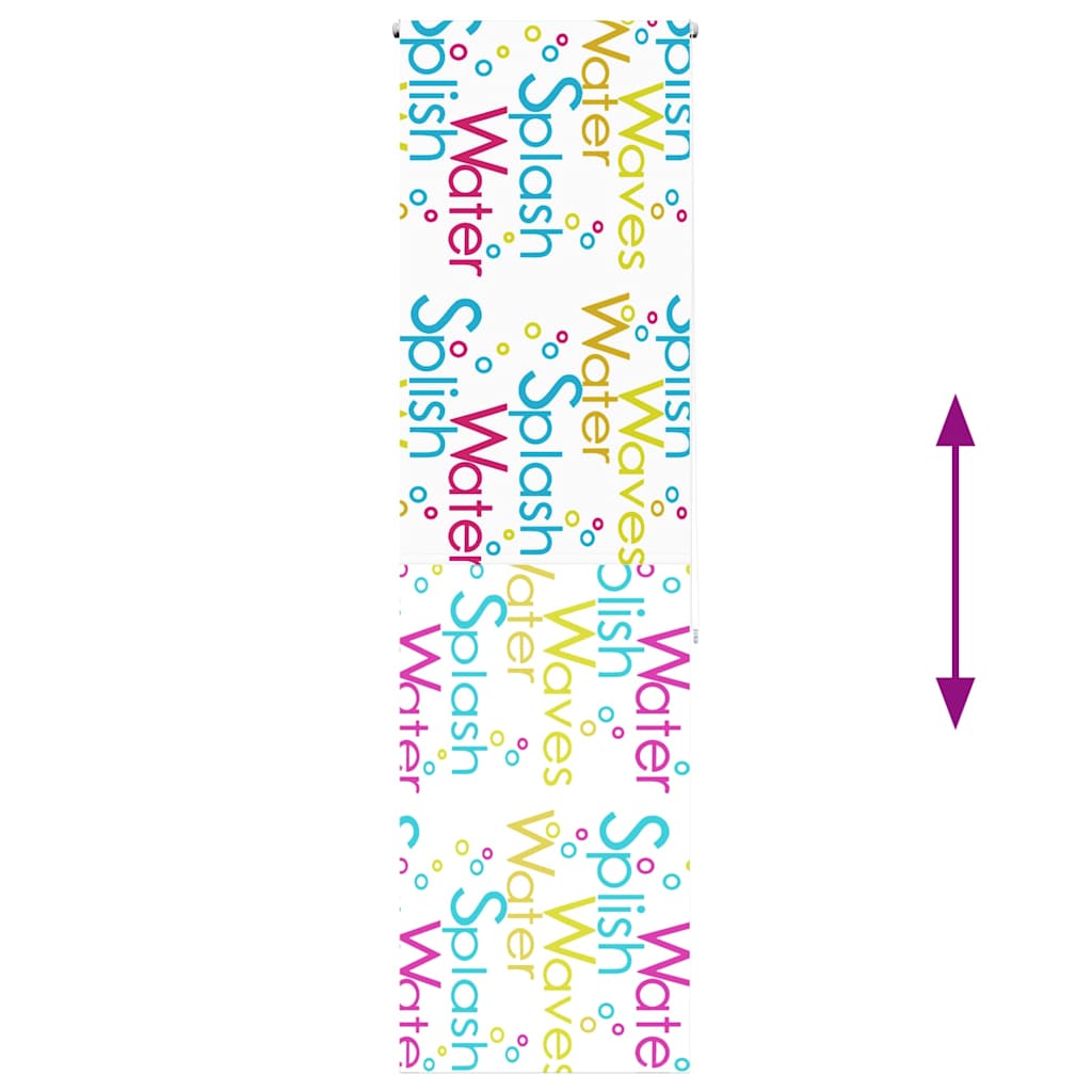 vidaXL Roleta prysznicowa 60x240 cm Szerokość tkaniny 56 cm