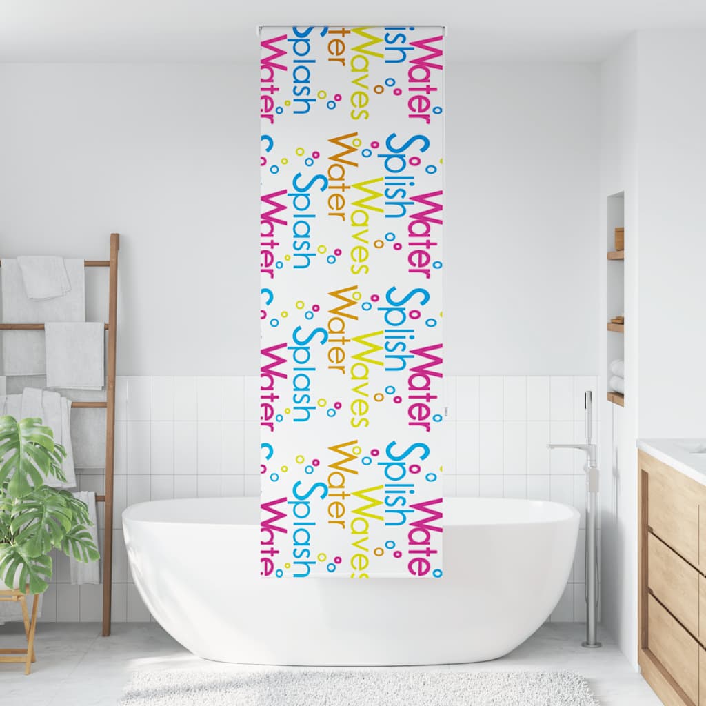 vidaXL Roleta prysznicowa 70x240 cm Szerokość tkaniny 66 cm