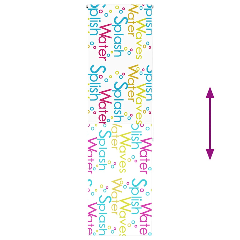 vidaXL Roleta prysznicowa 70x240 cm Szerokość tkaniny 66 cm