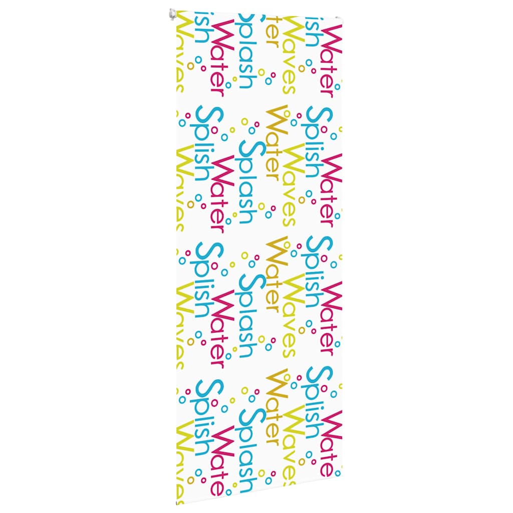 vidaXL Roleta prysznicowa 90x240 cm Szerokość tkaniny 86 cm