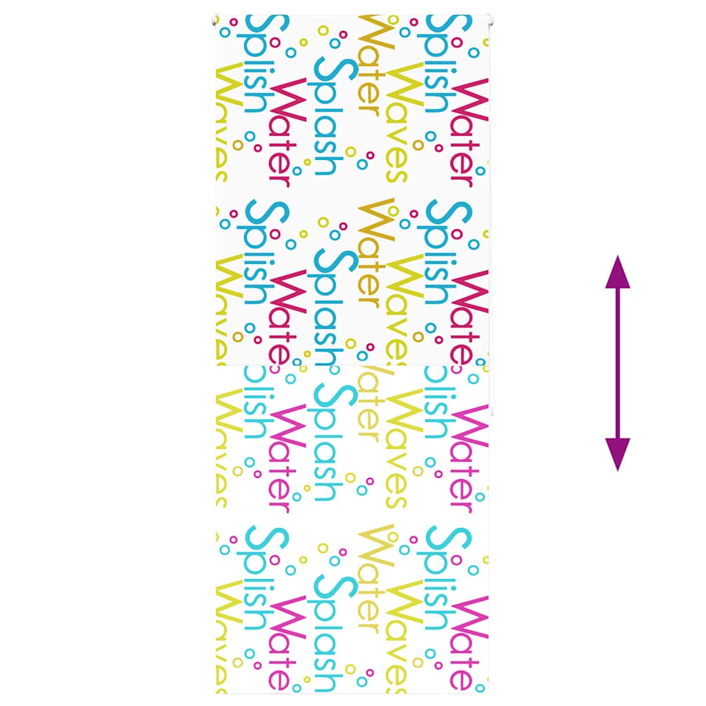 vidaXL Roleta prysznicowa 90x240 cm Szerokość tkaniny 86 cm