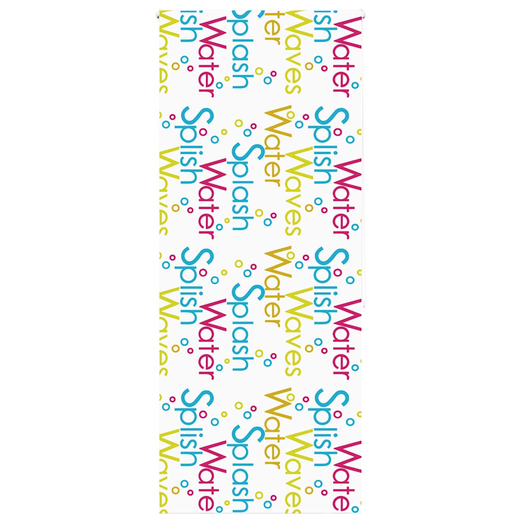 vidaXL Roleta prysznicowa 110x240 cm Szerokość tkaniny 106 cm