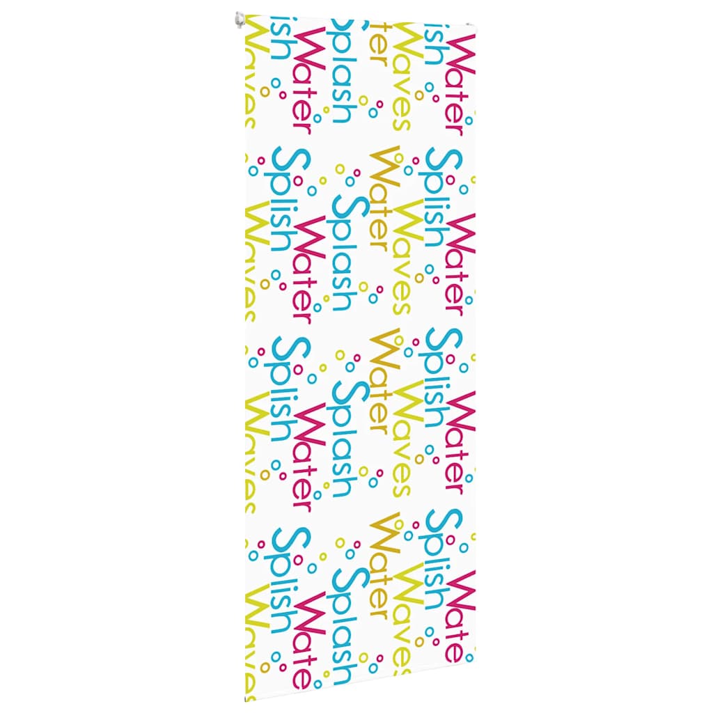 vidaXL Roleta prysznicowa 110x240 cm Szerokość tkaniny 106 cm