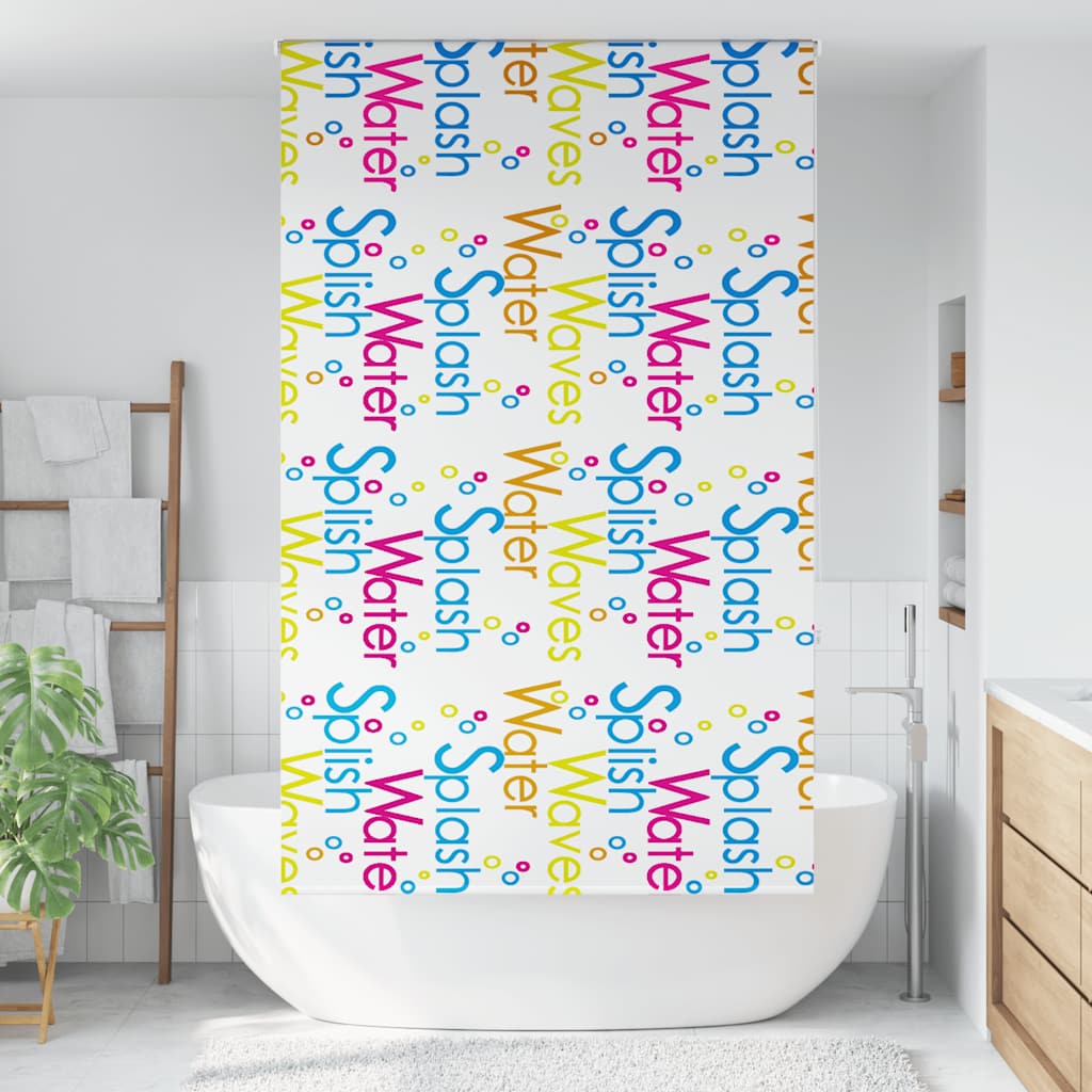vidaXL Roleta prysznicowa 120x240 cm Szerokość tkaniny 116 cm