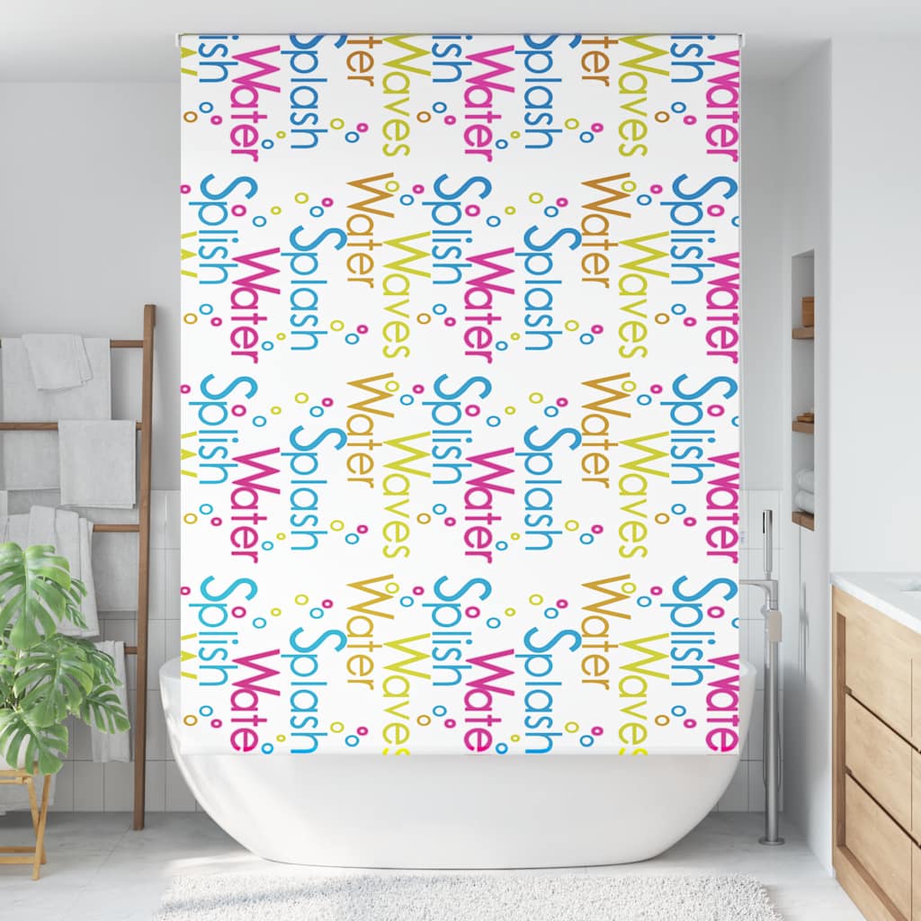 vidaXL Roleta prysznicowa 160x240 cm Szerokość tkaniny 156 cm